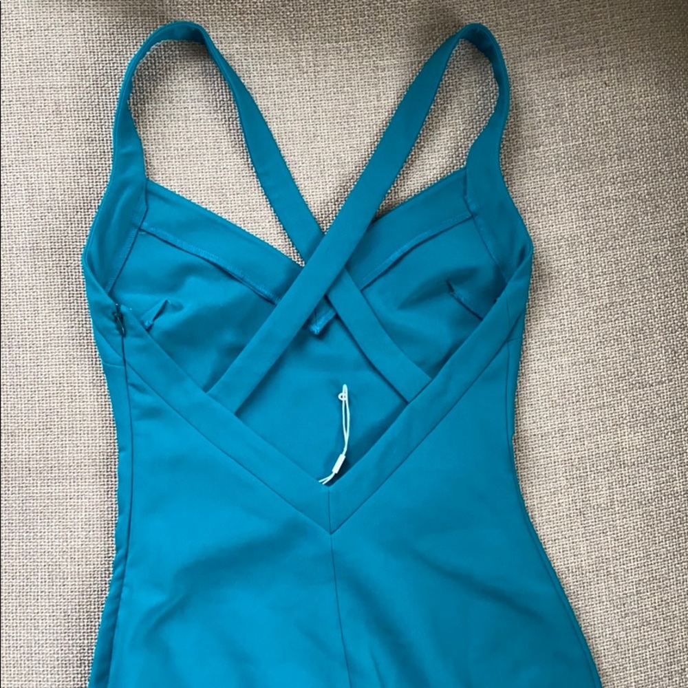 NWOT Likely Turquoise Sleeveless Sheath Dress Sz00 - Picture 4 of 8